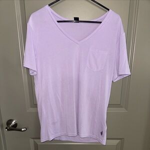 Skechers Lavender Crew Neck Tee